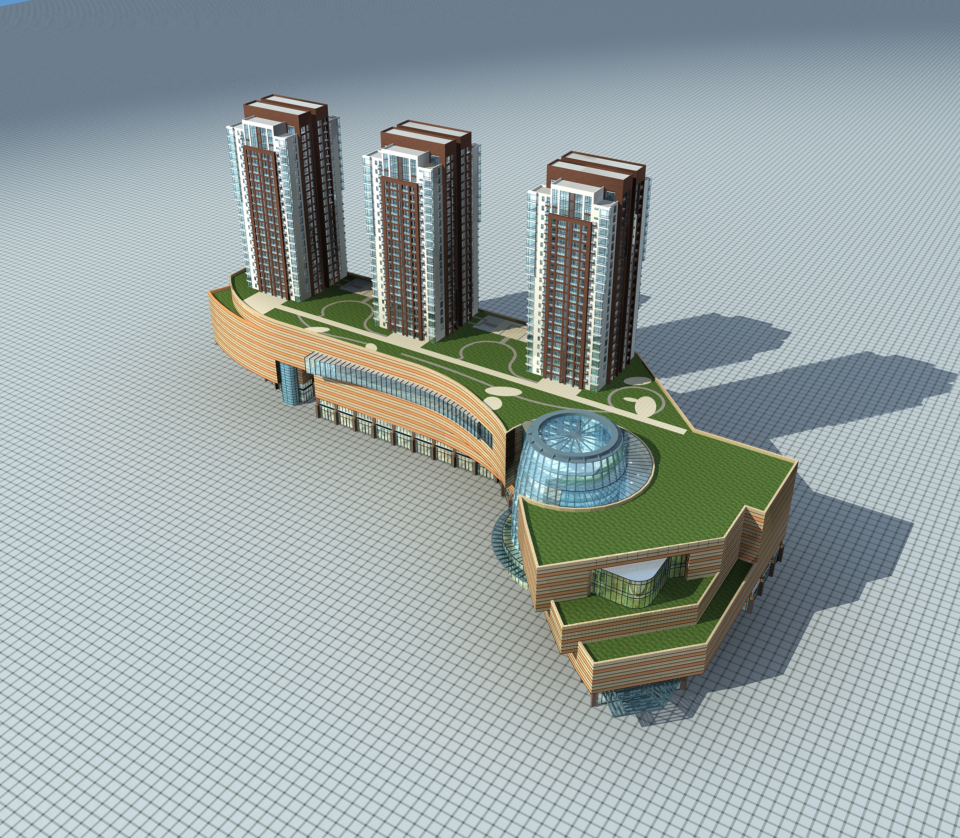 architecture 597 3d model 3ds max 146273