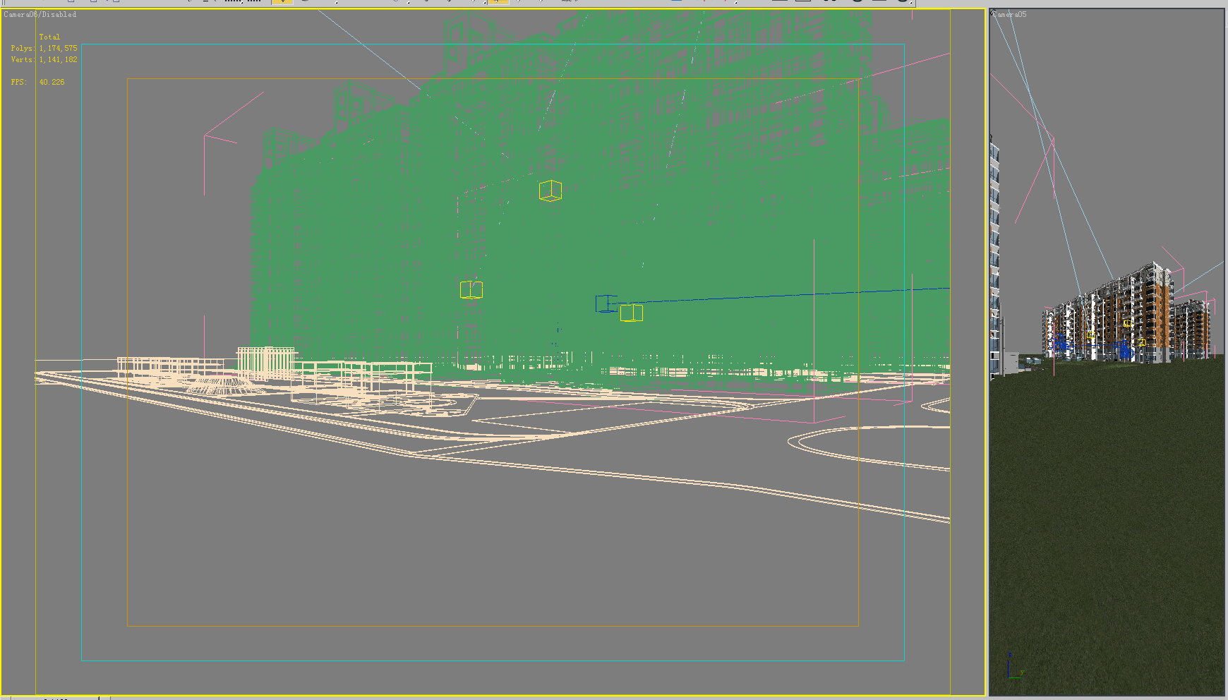 architecture 599 two 3d model 3ds max 146330
