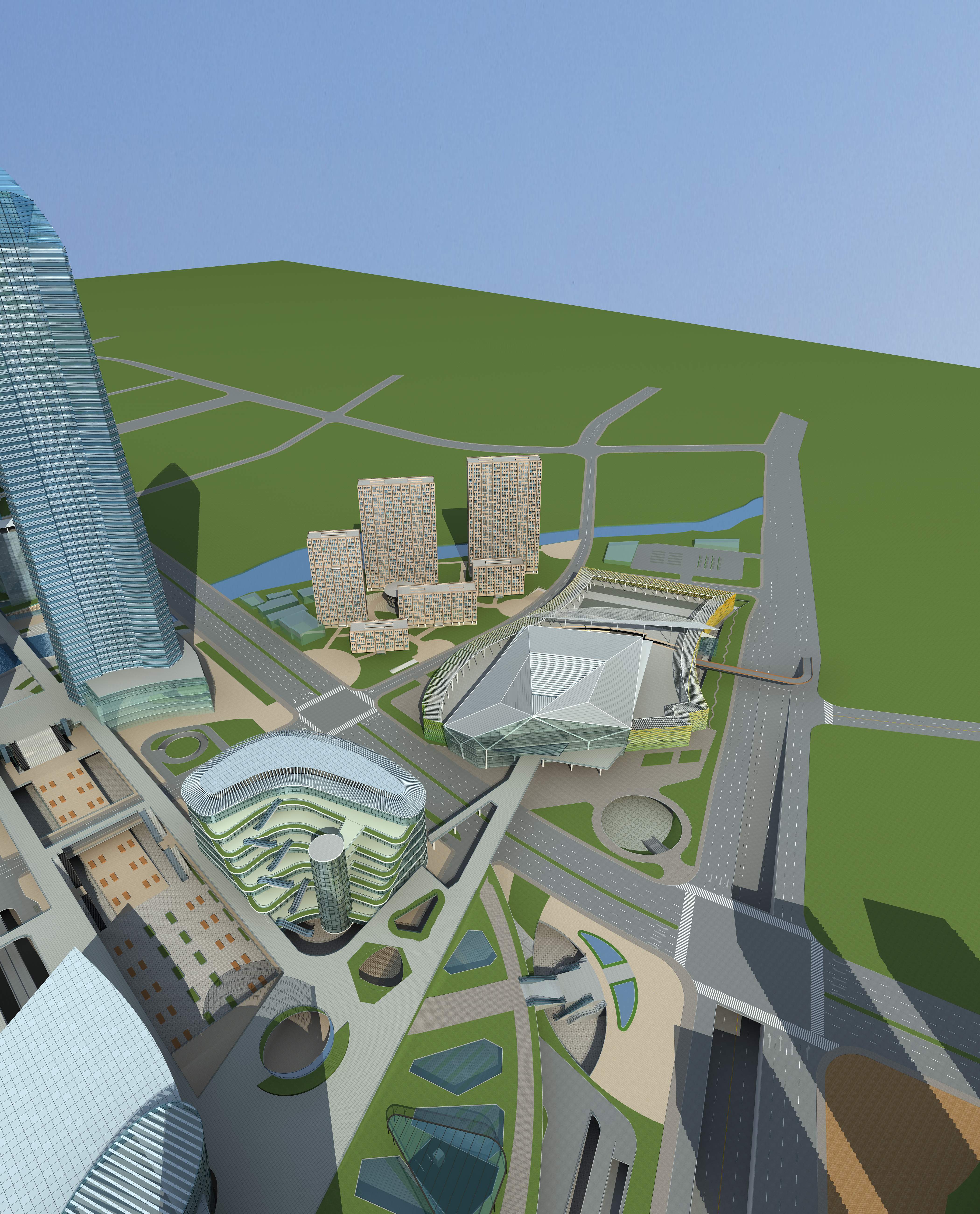 architecture 620 3d model 3ds max 146435