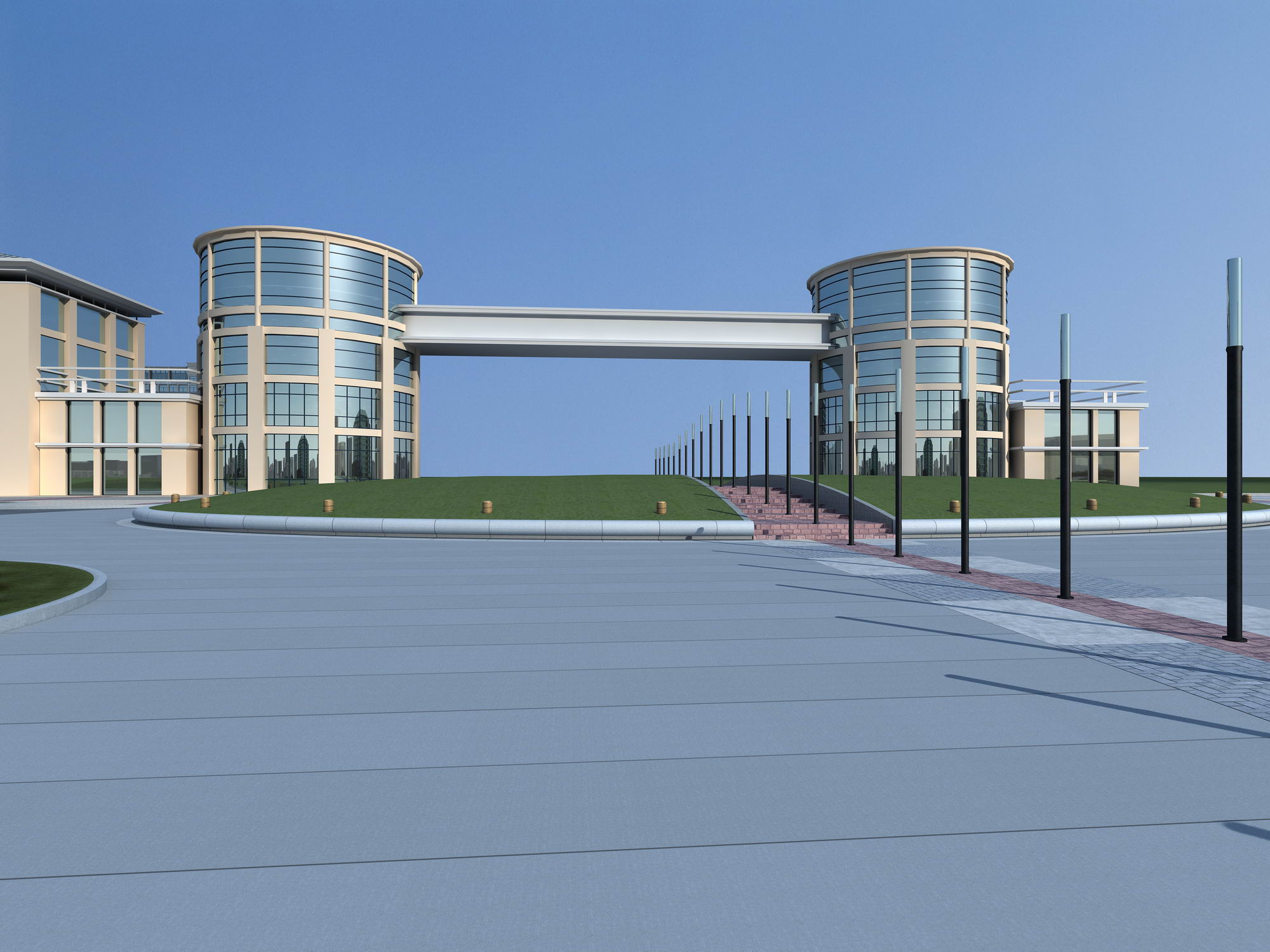 architecture 623 3d model 3ds max 146544