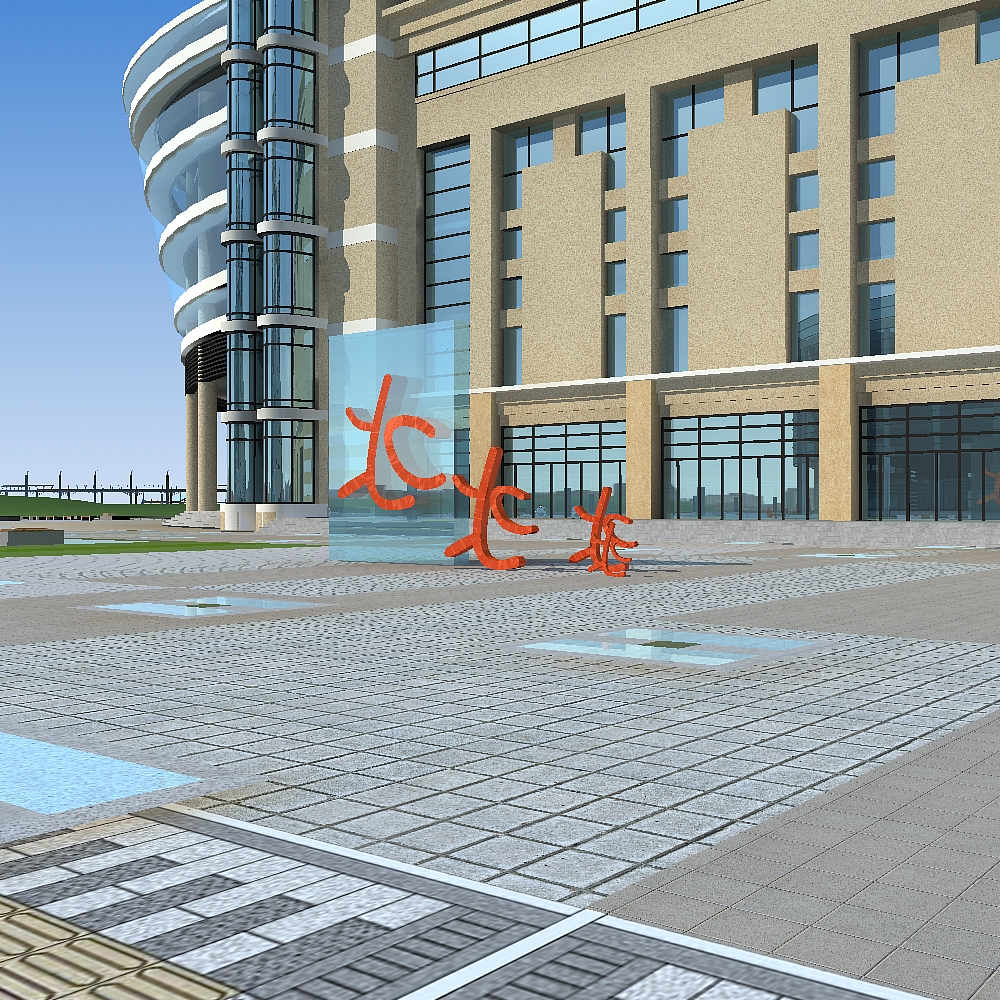 architecture 632 3d model 3ds max 146583