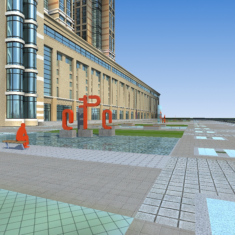 architecture 632 3d model 3ds max 146585
