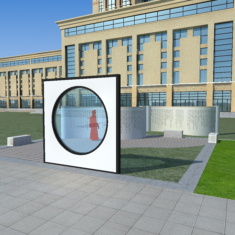 architecture 632 3d model 3ds max 146587