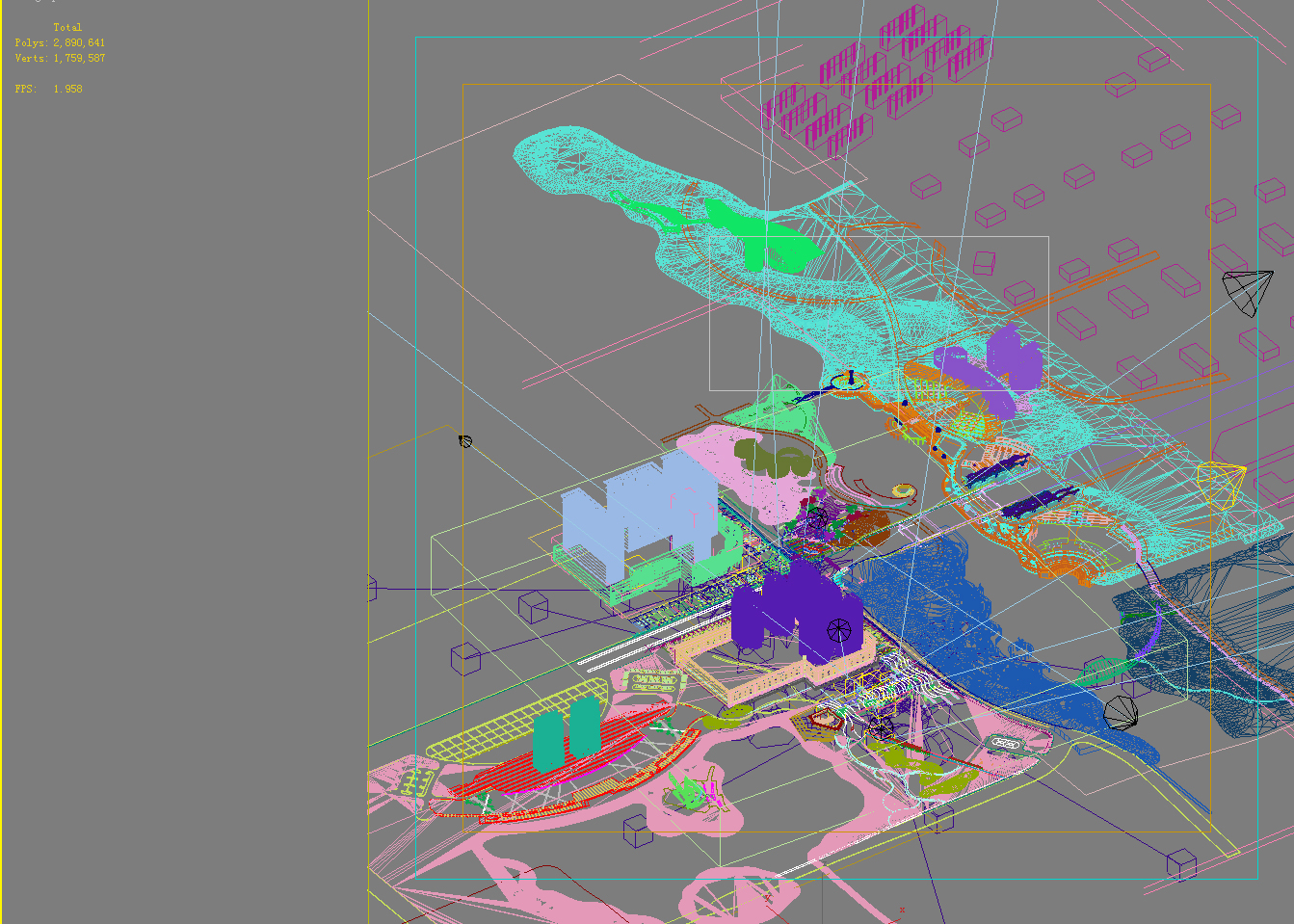 architecture 632 3d model 3ds max 146590
