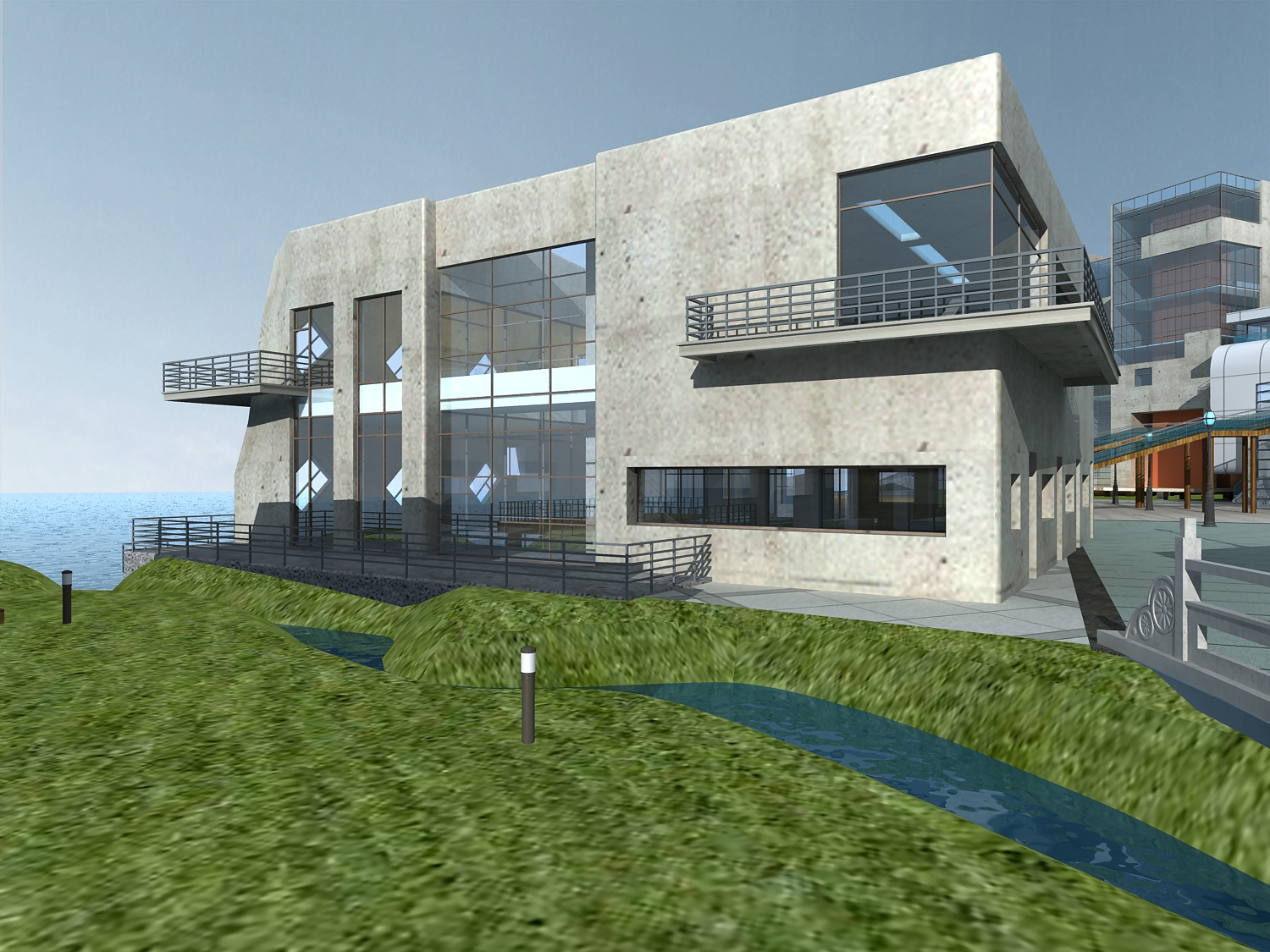architecture 634 3d model max 146593