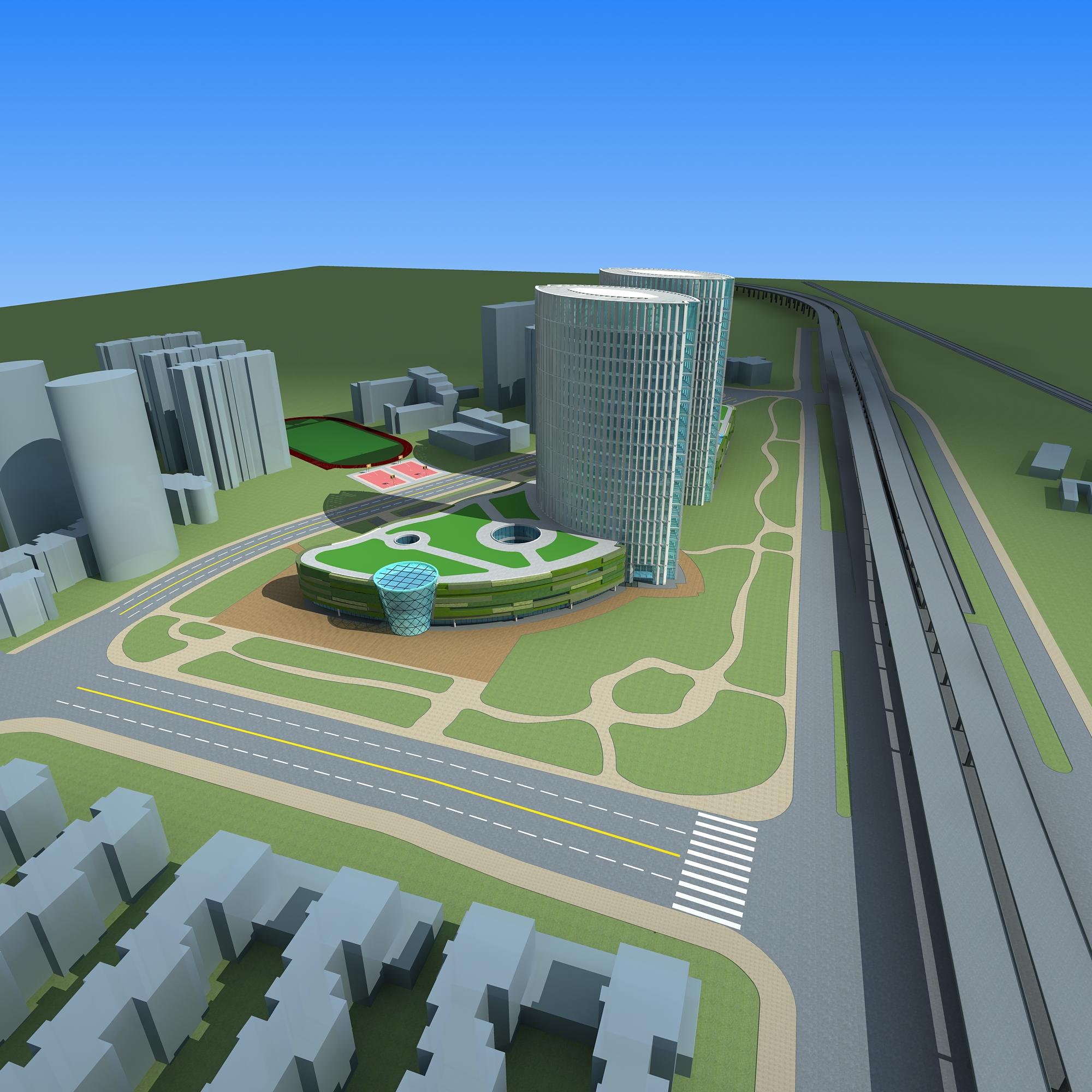 architecture 635 3d model max 146598