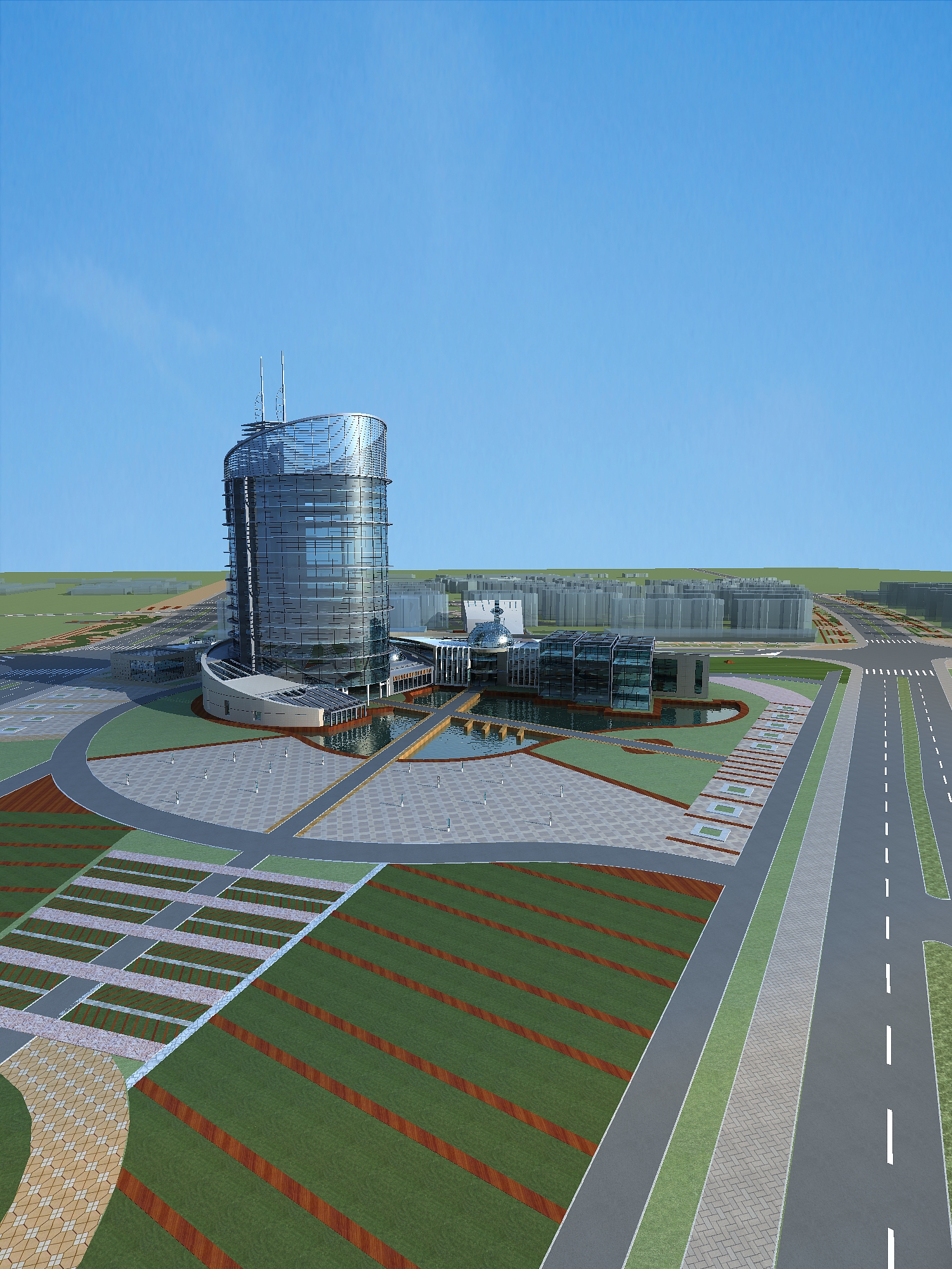 architecture 642 3d model 3ds max 146619
