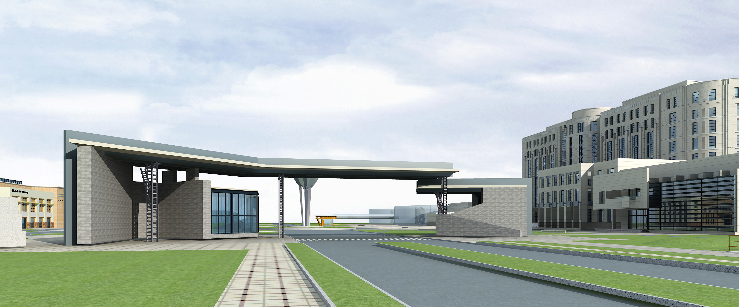 architecture 643 3d model 3ds max 146625