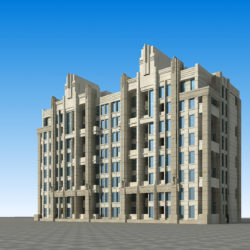 architecture 646 3d model 3ds max 146631