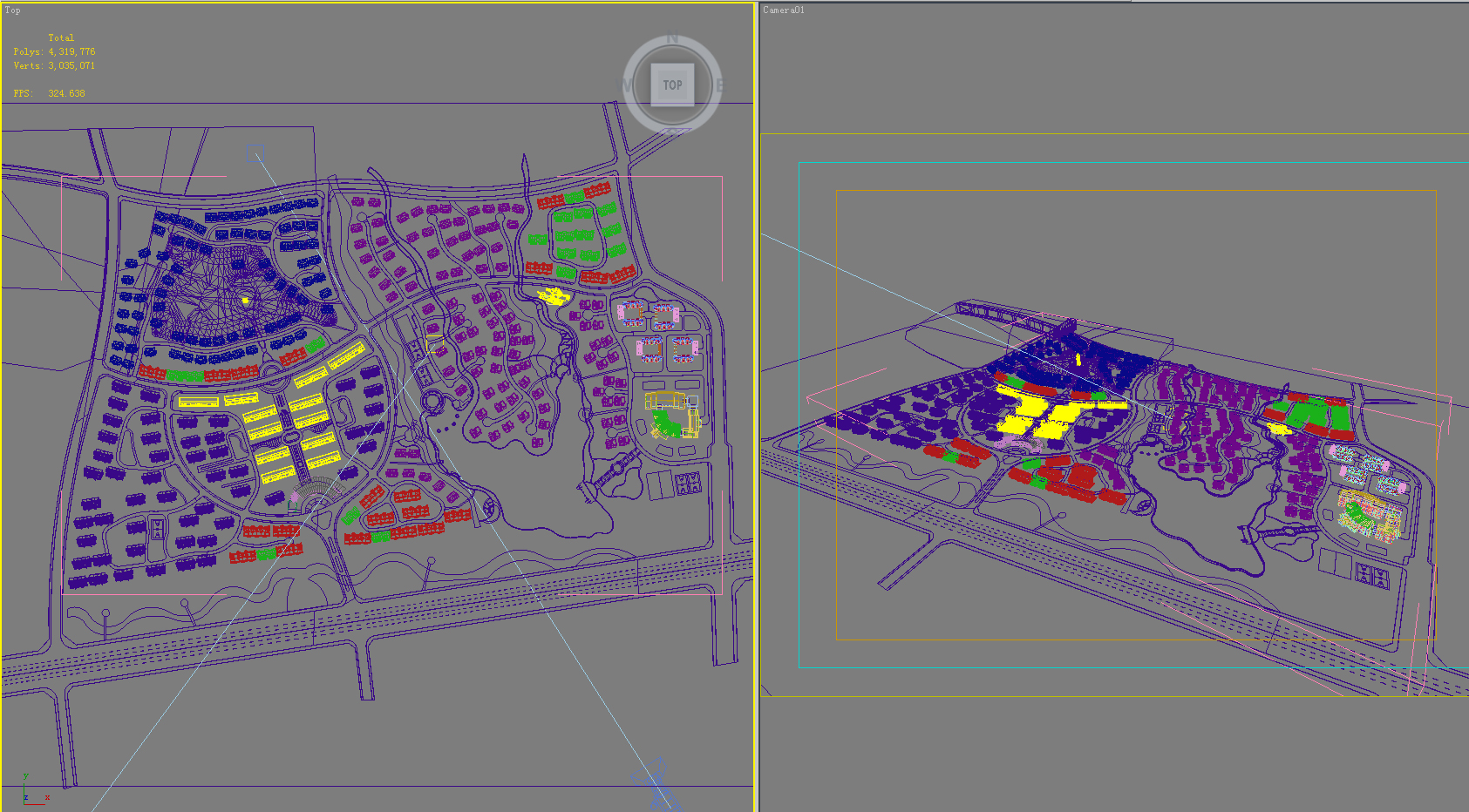 architecture 650 3d model 3ds max 146644