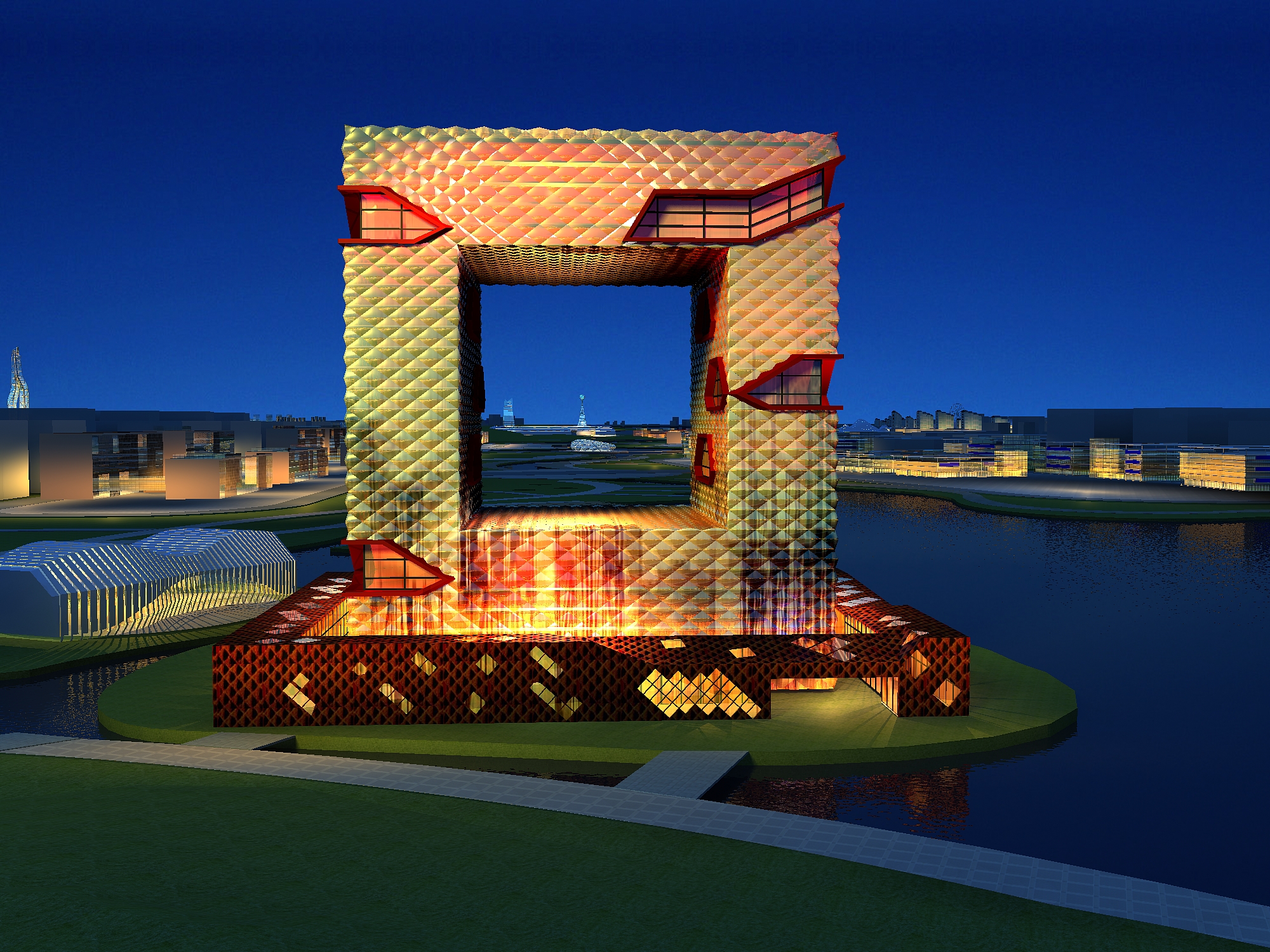 architecture 703 3d model max 145940