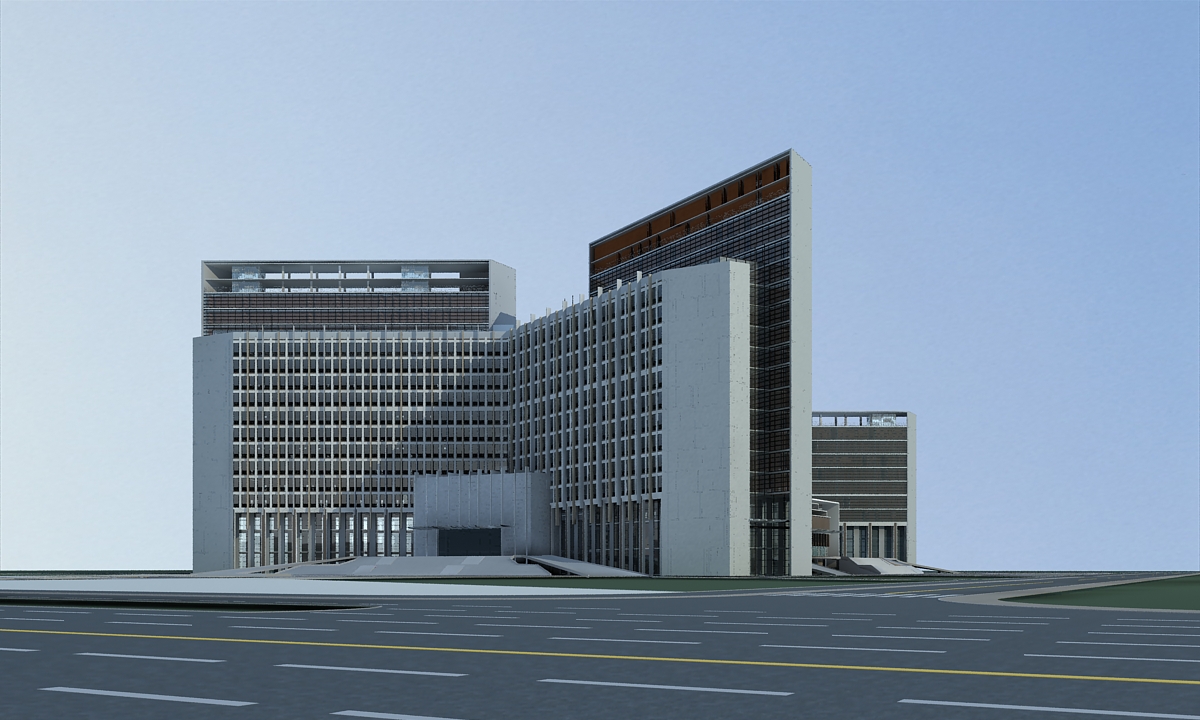 architecture 707 3d model max 145952
