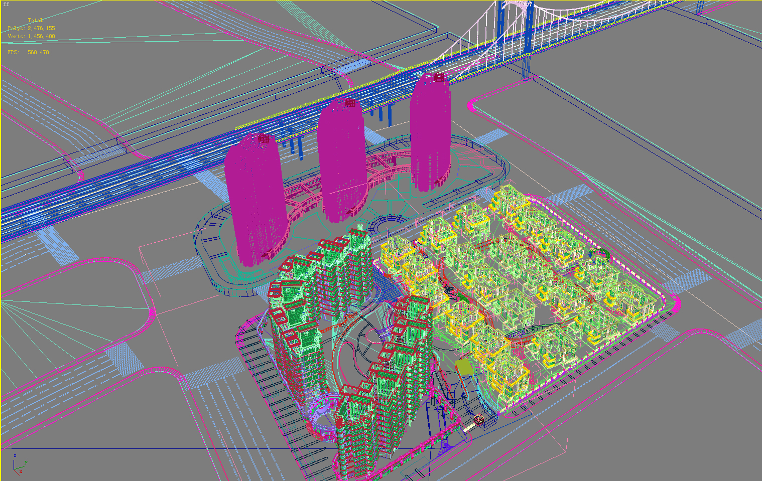 architecture 709 3d model max 145958