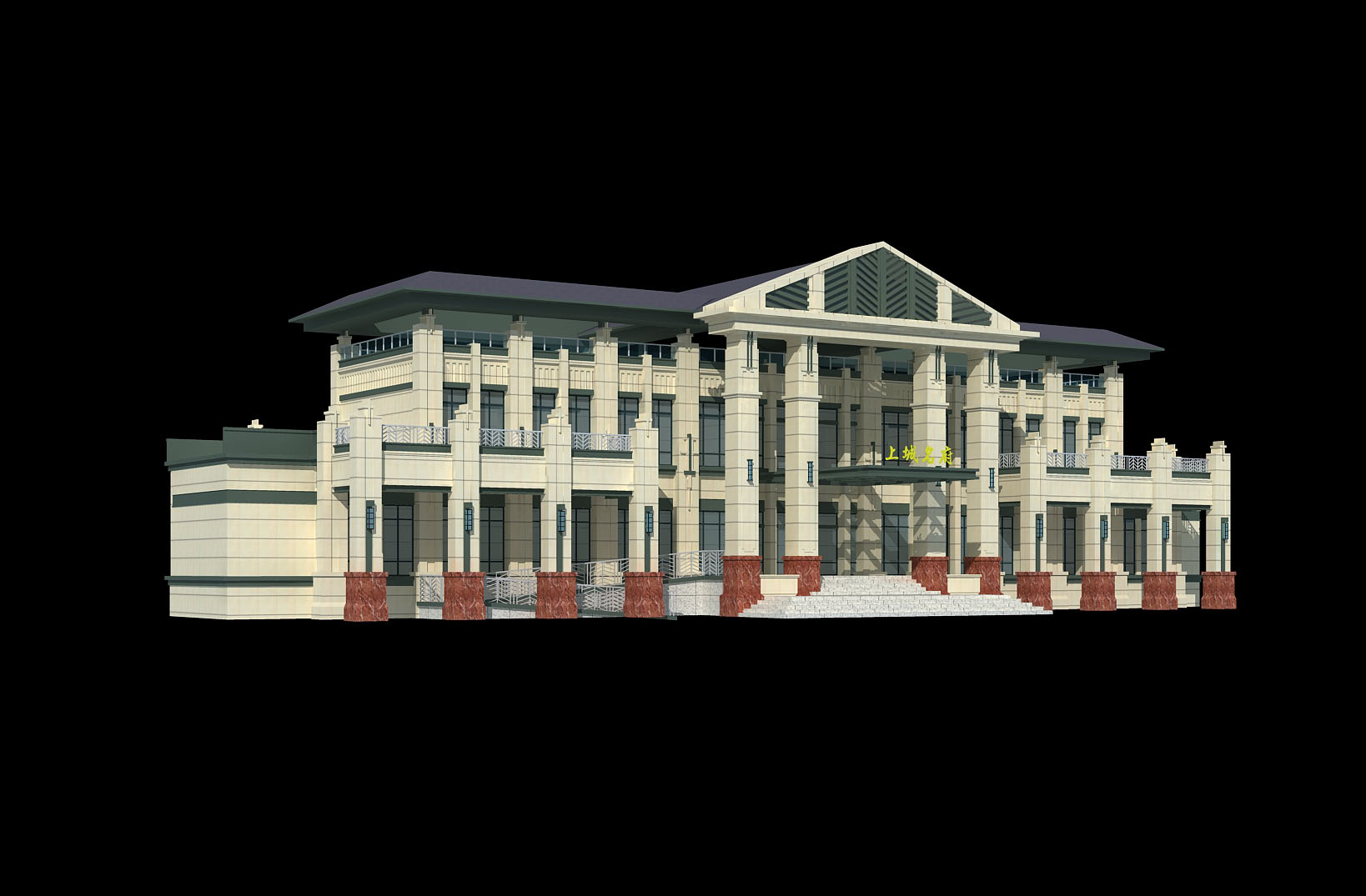 architecture 716 3d model max 146287