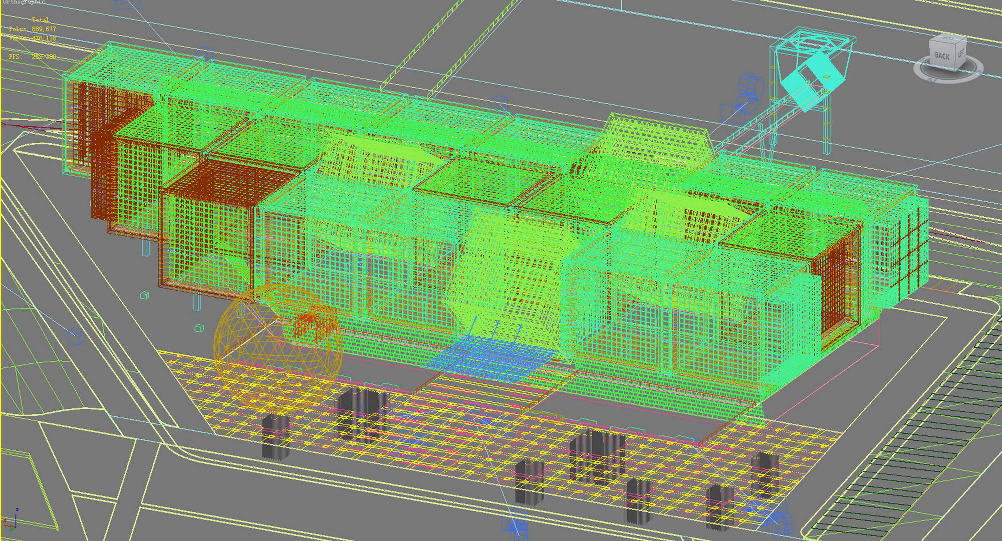 building 311 3d model max 127326