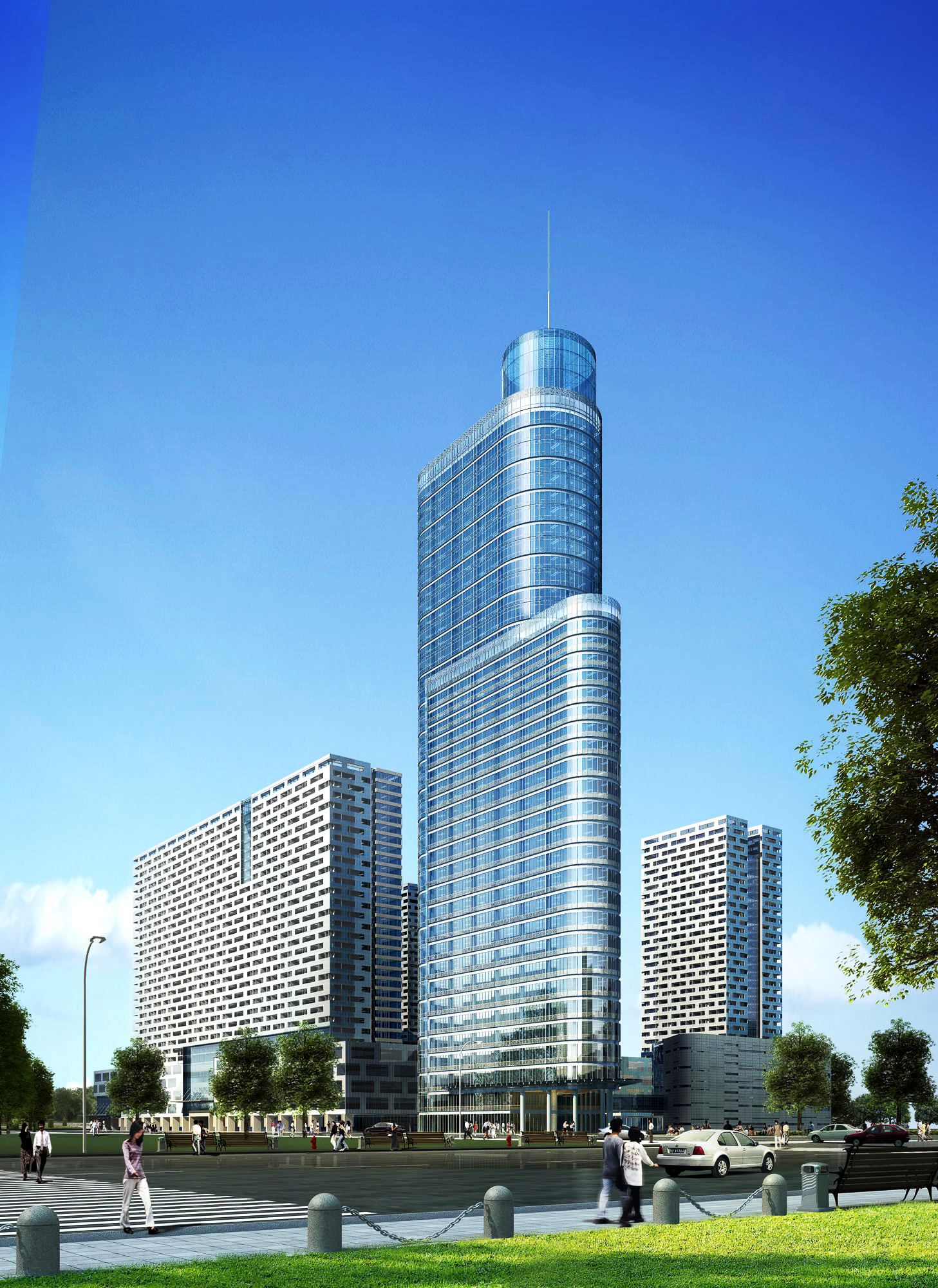 building 332 3d model max 127272