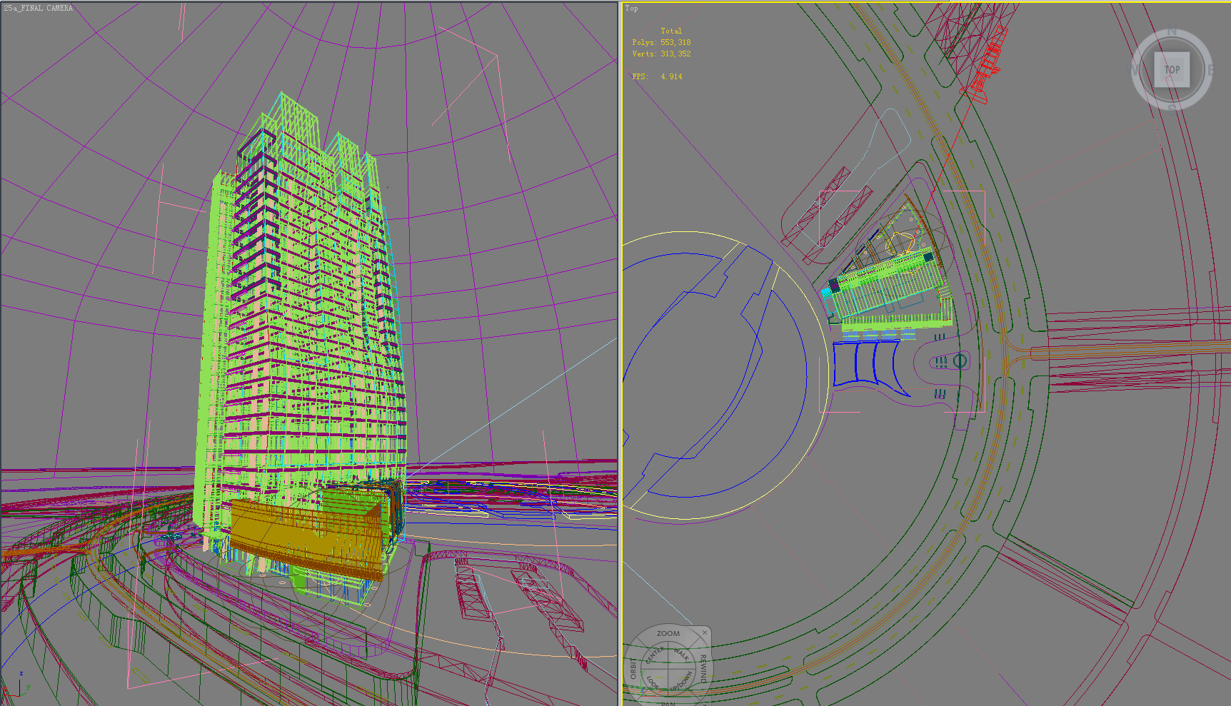 building 390 3d model max psd 126493