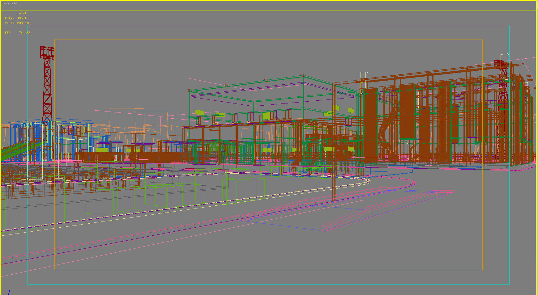 building 408 3d model max 127151