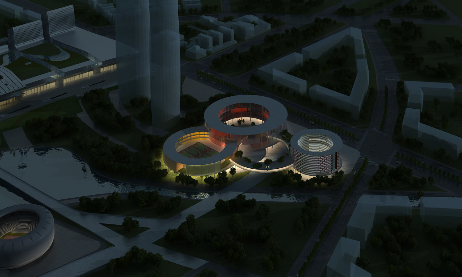 building 411 3d model max 127143