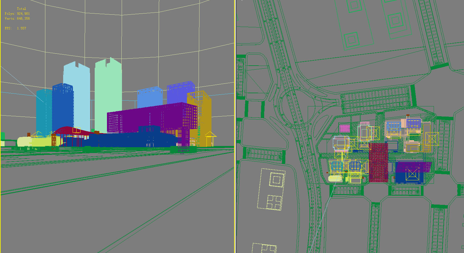 building 446 3d model max psd 127106