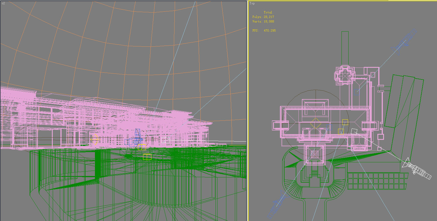building 459 3d model max psd 127098