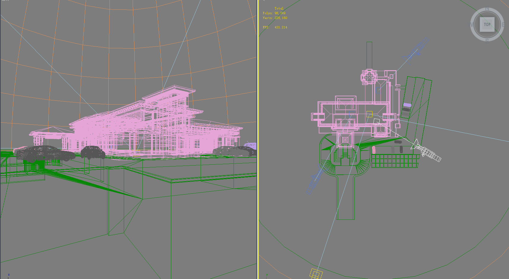building 460 3d model max psd 127096