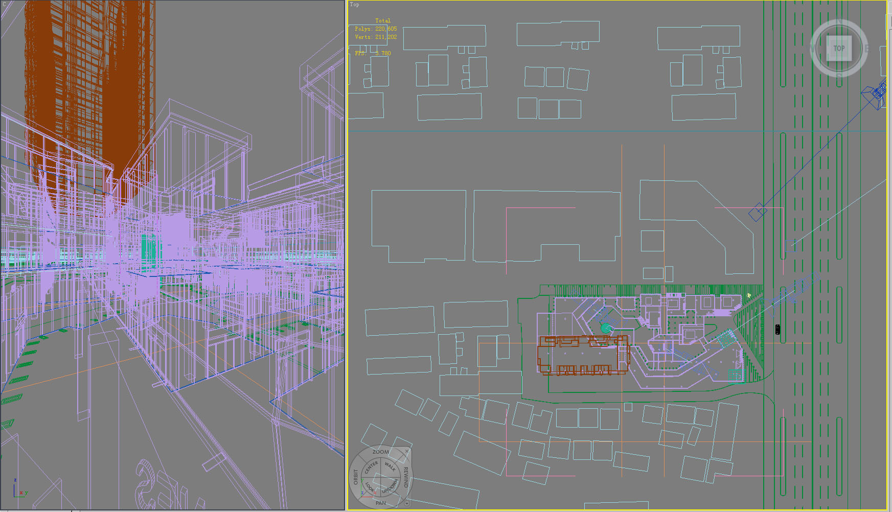 building 532 3d model max psd 126319
