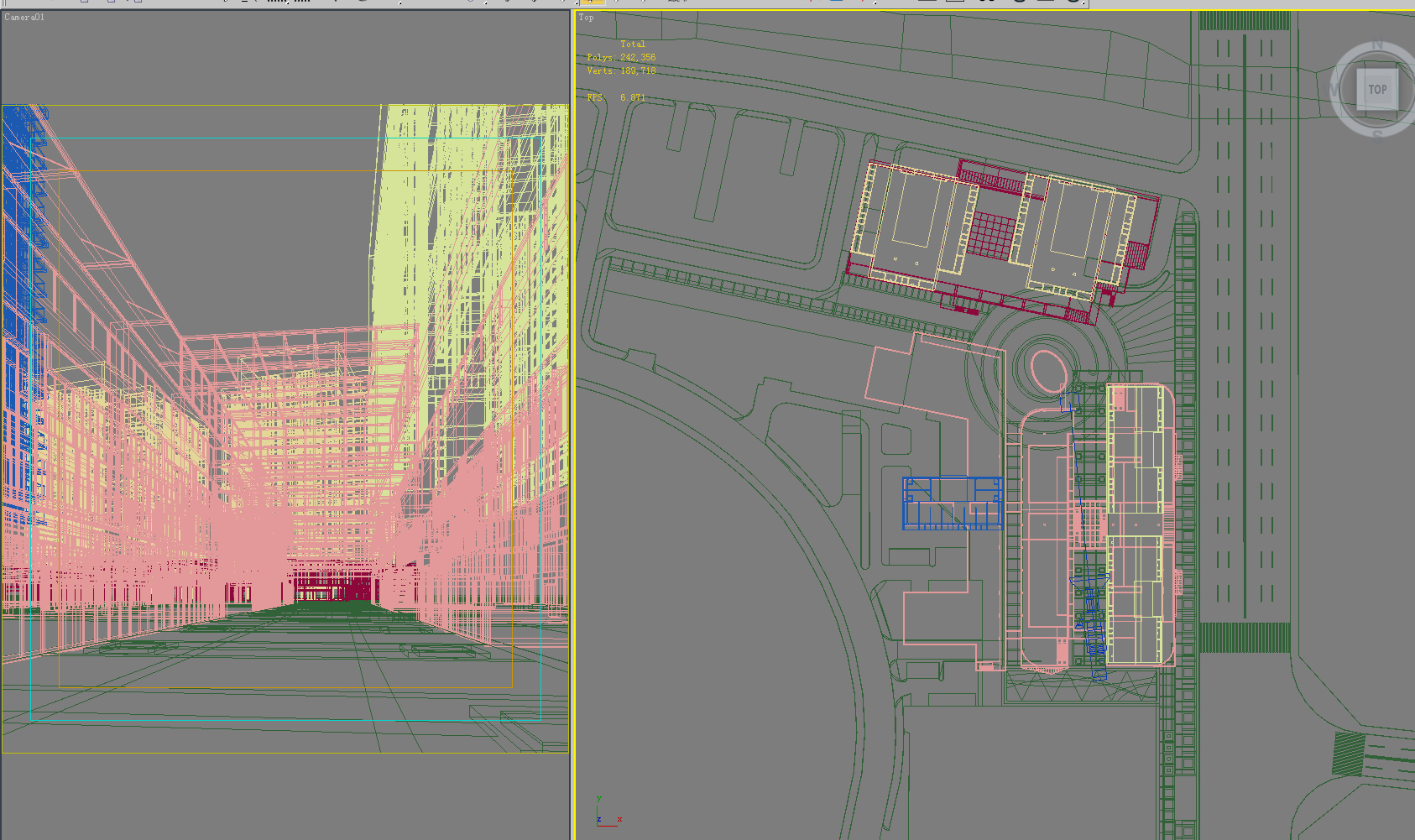 building 551 3d model max psd 127016