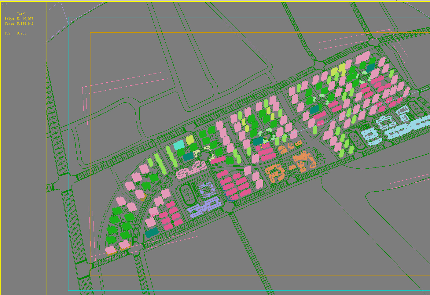 building 597 3d model max psd 126194