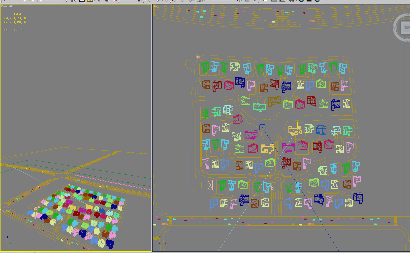 building 605 3d model max psd 126186