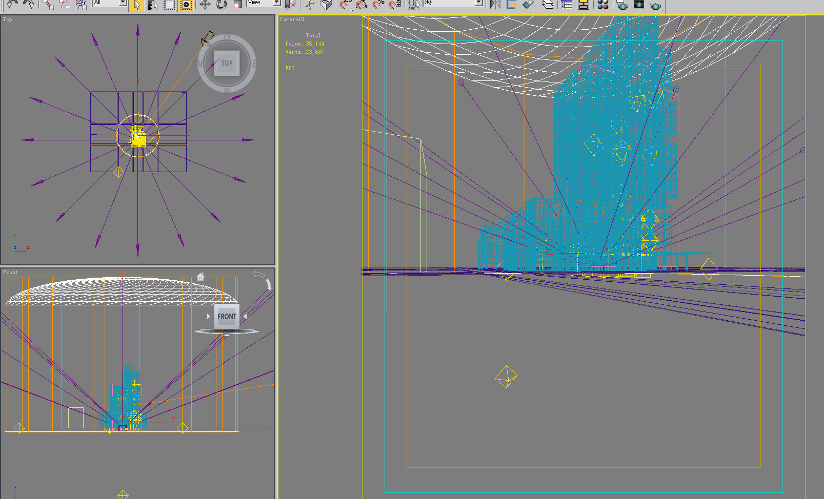 building 641 3d model max psd 126818