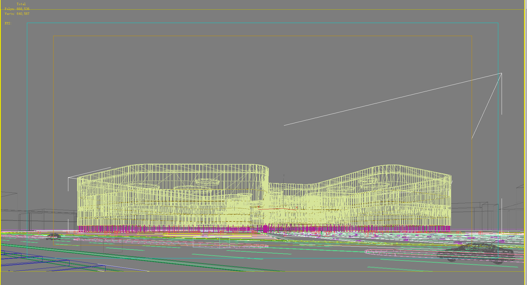 building 687 3d model max psd 126748