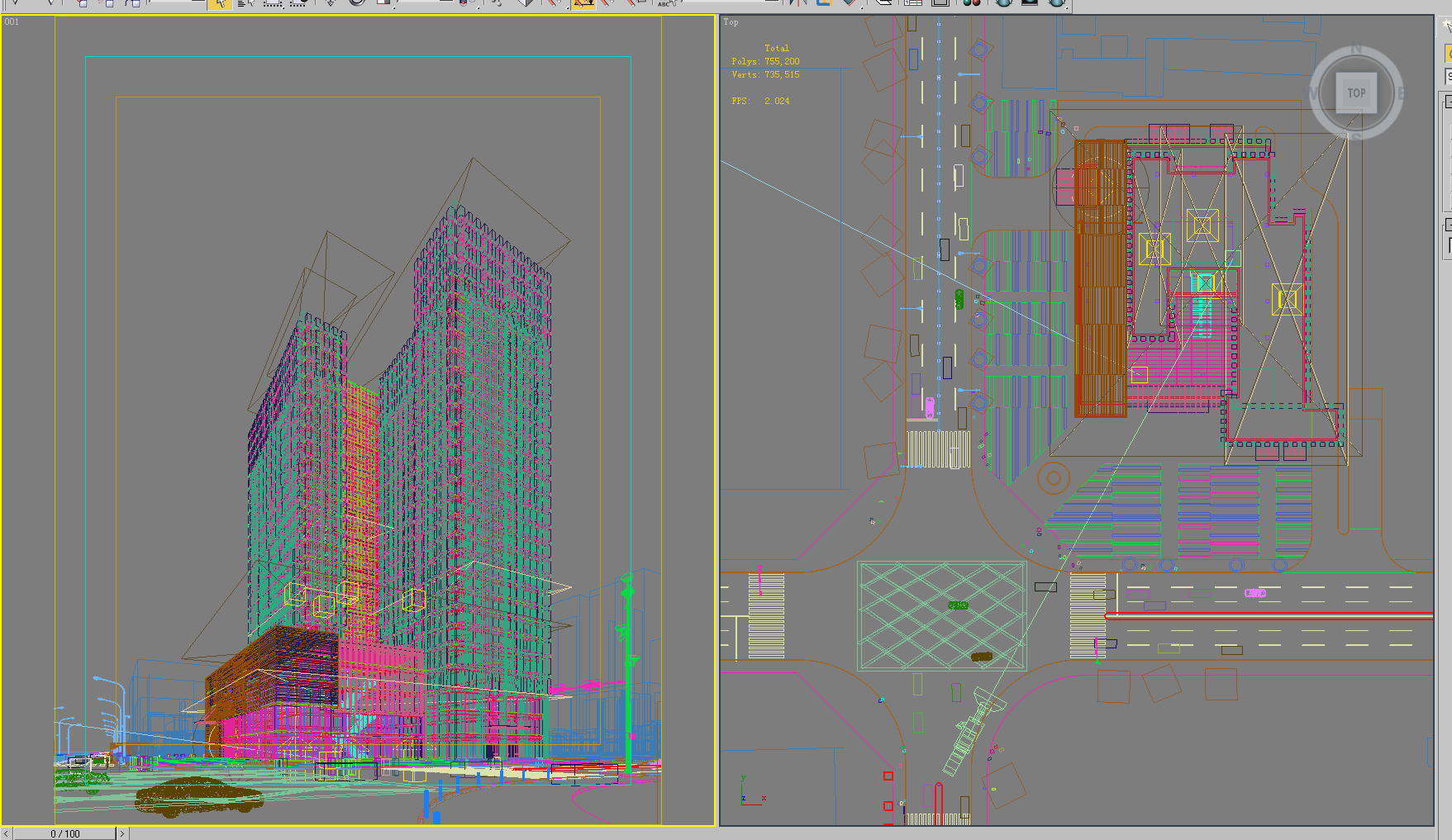 building 690 3d model max psd 126130
