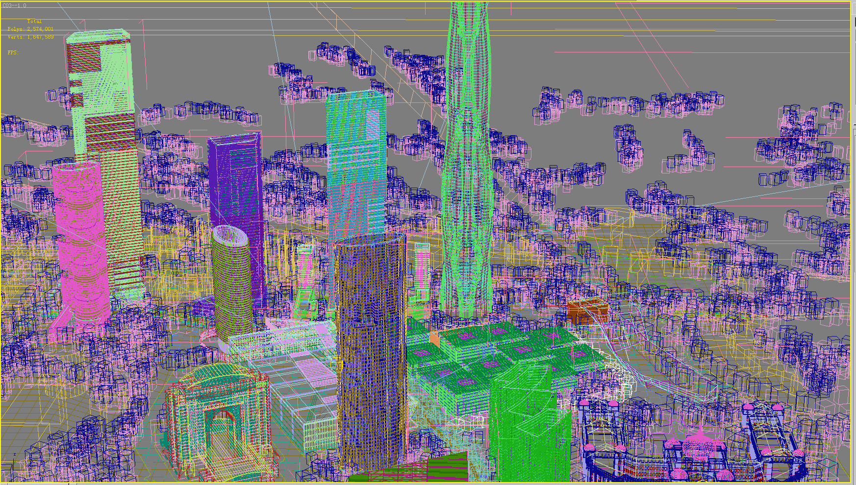 building 694 3d model max psd 126127
