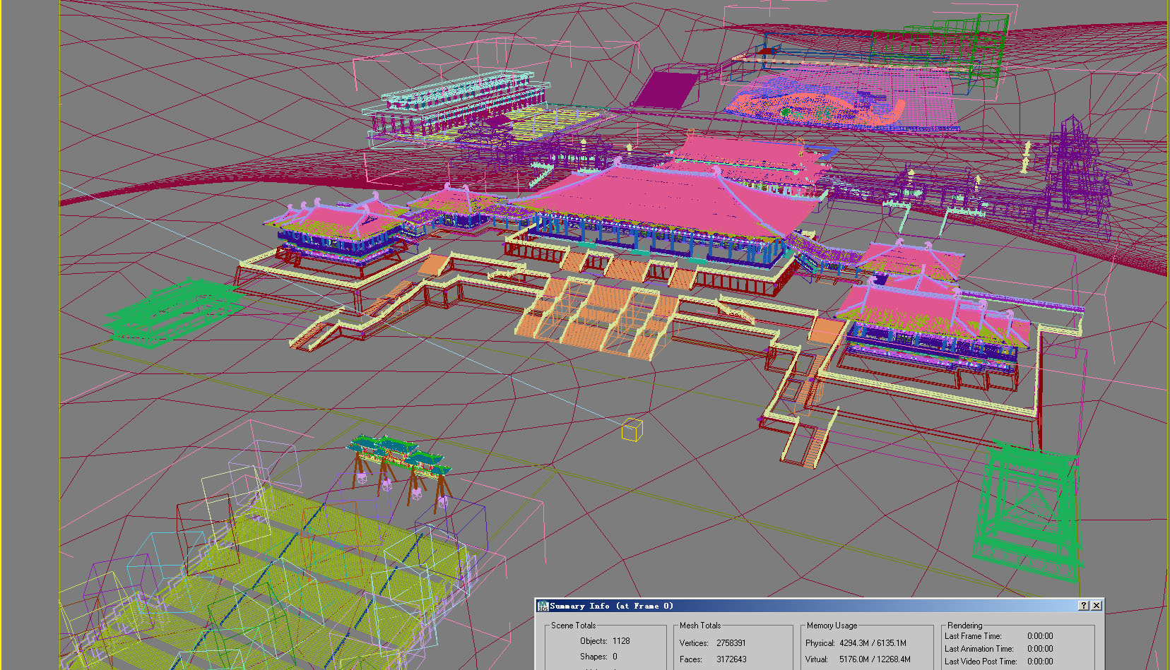 building 696 3d model max 126122