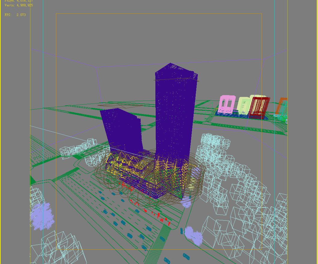 building cityscape 080 3d model max 165197