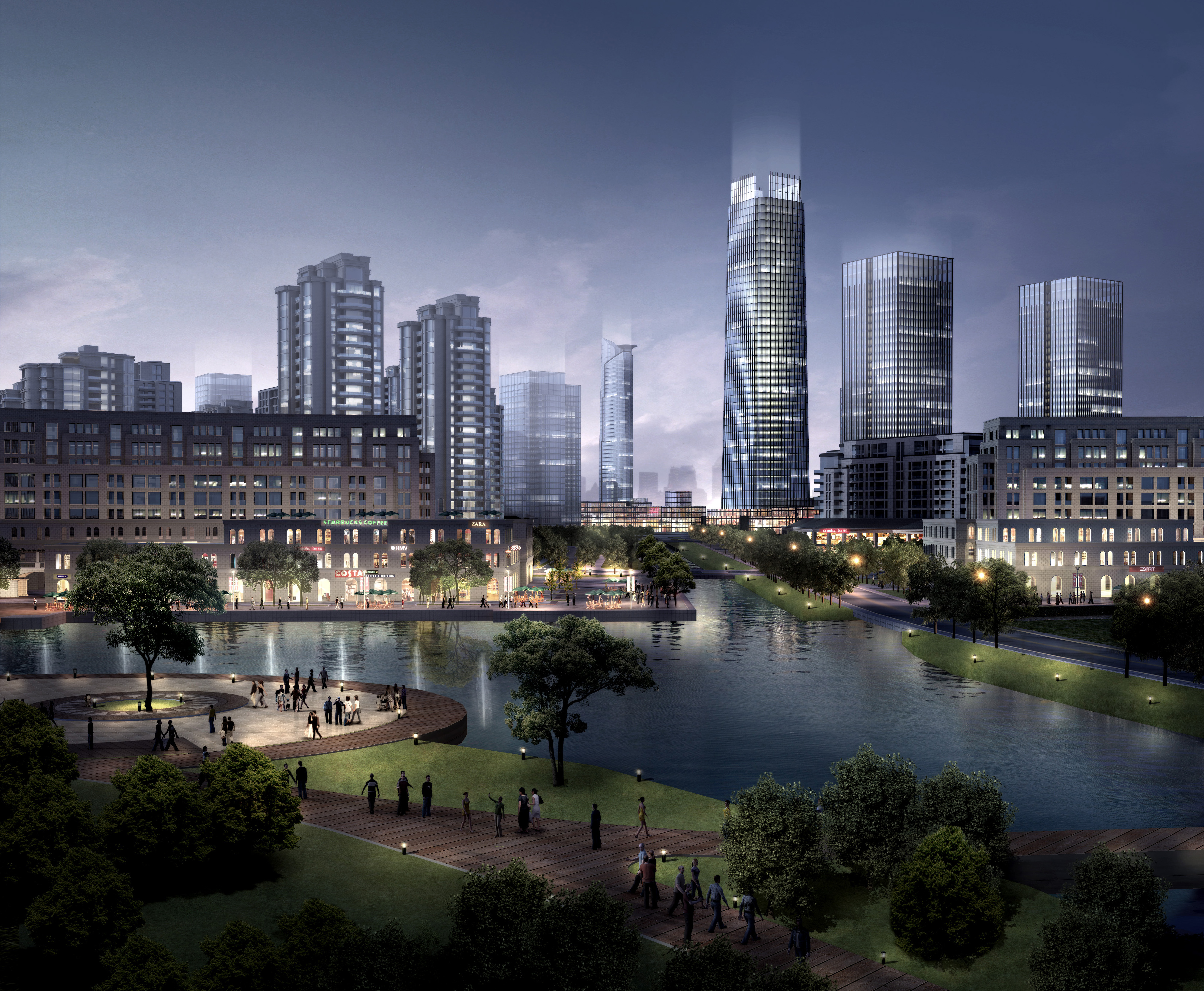 building cityscape 089 3d model max 165132