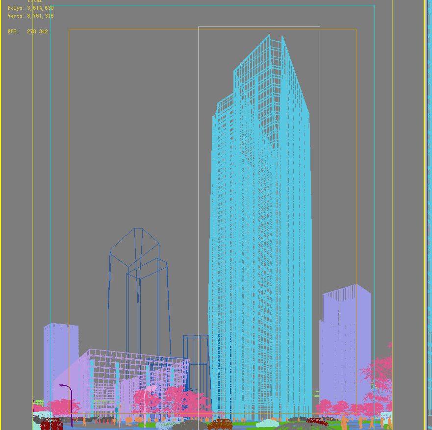 building cityscape 093 3d model max 165144