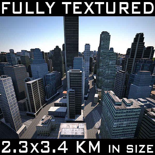 lowpoly city textured 3d model 3ds max fbx c4d ma mb other texture obj 152126