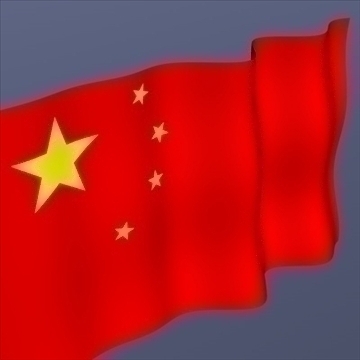 chinese flag.zip 3d model 3ds dxf fbx c4d x obj 88401