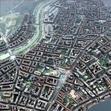 european city set01 3d model max fbx ma mb texture obj 103733
