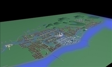 urban design 012 3d model 3ds max 91055