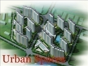 urban spaces 038 3d model 3ds max 91492