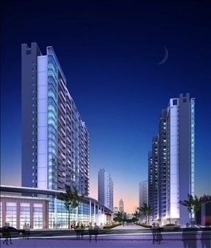 urban spaces 038 3d model 3ds max 91496