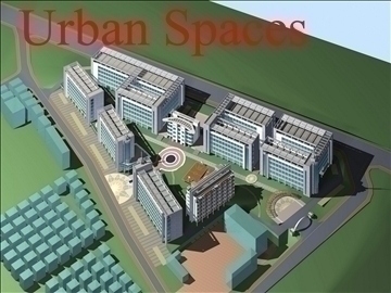urban spaces 047 3d model 3ds max 91636