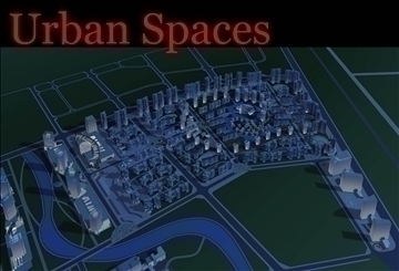 urban spaces 060 3d model 3ds max 91713