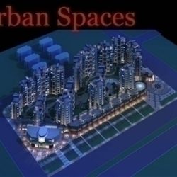 urban spaces 061 3d model 3ds max 91717