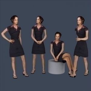 32 Low Polygon 3d People Models 3D Model - FlatPyramid