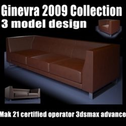ginevra 2009 collection 3d model max 92257
