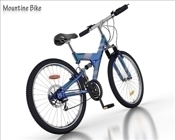 mountine bike 3d model 3ds max obj 100126